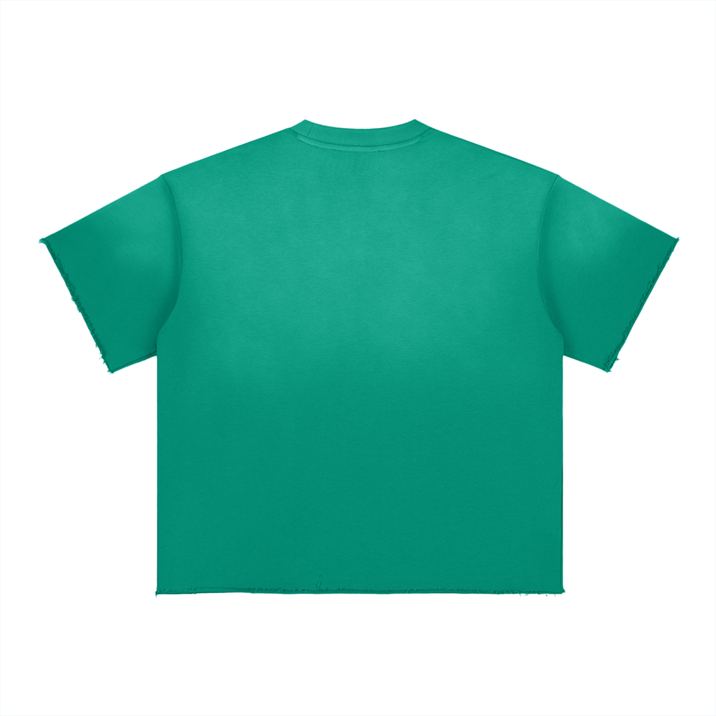 Sun Fade Raw Edge T-Shirt