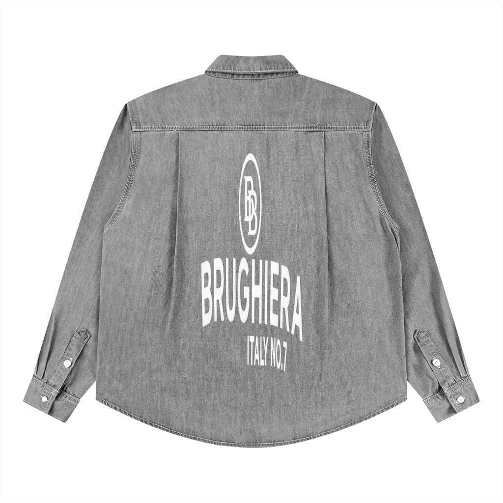 BB Unisex Vintage Wash Denim Shirt
