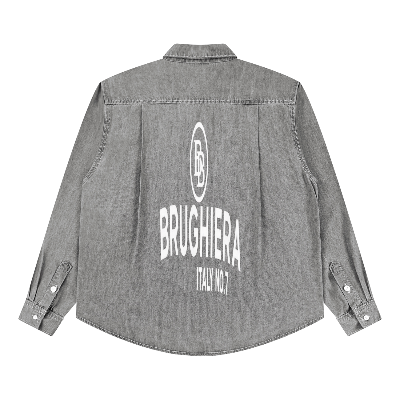 BB Unisex Vintage Wash Denim Shirt